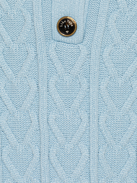 Light Blue Knitted Pullover & Shorts Set, 4 Light Blue Knitted Pullover & Shorts Set, 4