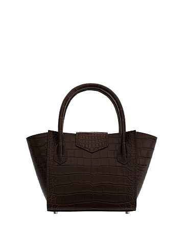 Mini crocodile leather bag, 2