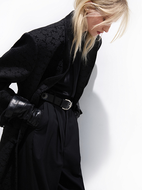 Jacquard coat, 3 Jacquard coat, 3