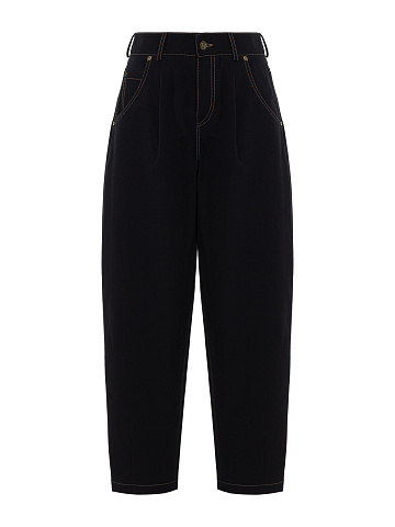 Black Cotton Jeans, 1