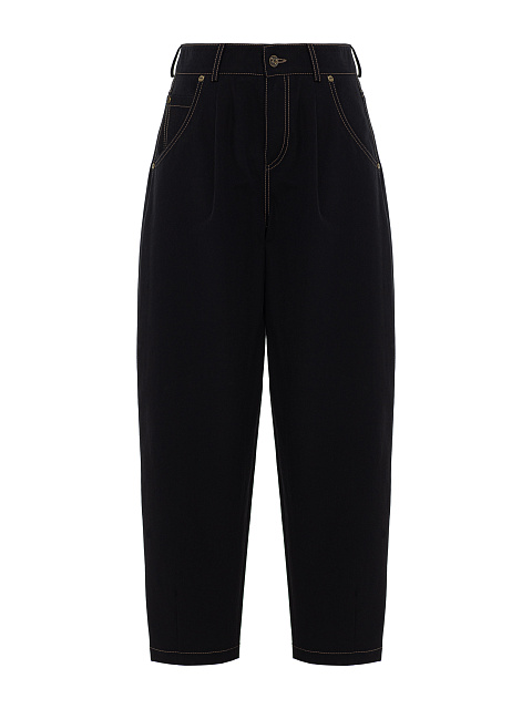 Black Cotton Jeans, 1 Black Cotton Jeans, 1