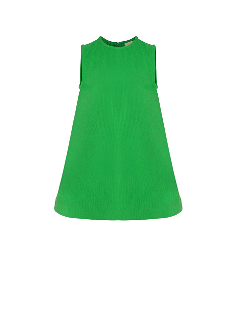 Children's Green Denim Dress, 1