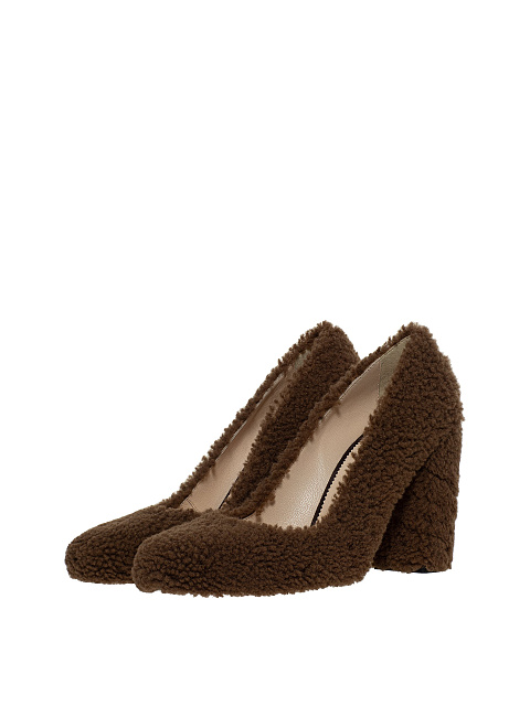 Brown Sheepskin Shoes, 1