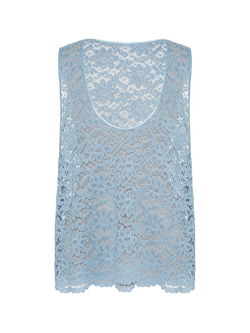Light blue lace top, 1