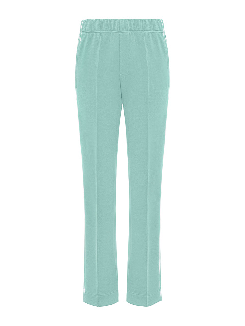 Mint suit with cropped sweatshirt and embroidery, 3 Mint suit with cropped sweatshirt and embroidery, 3