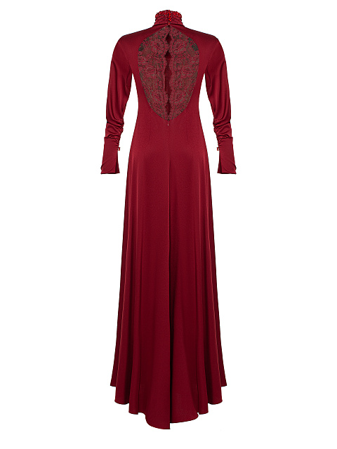 Red Lace & Rhinestones Maxi Dress, 3 Red Lace & Rhinestones Maxi Dress, 3