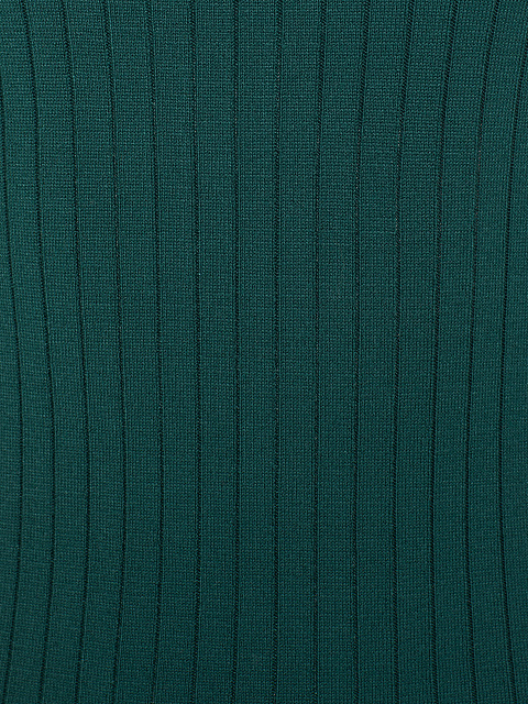 Green Ribbed Knit Mini Dress, 3 Green Ribbed Knit Mini Dress, 3