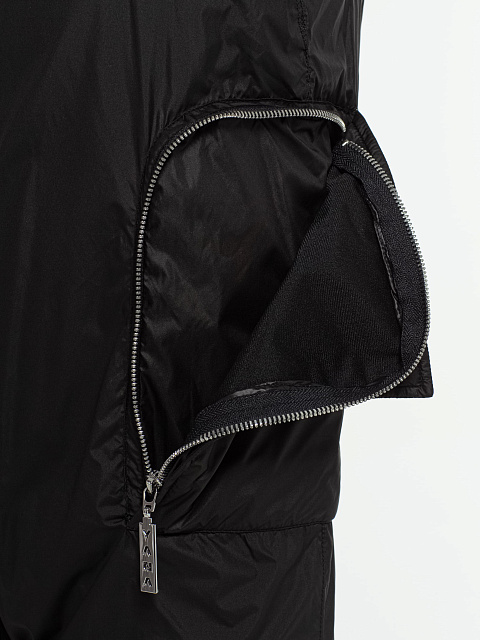 Men's Black Cargo Pants, 4