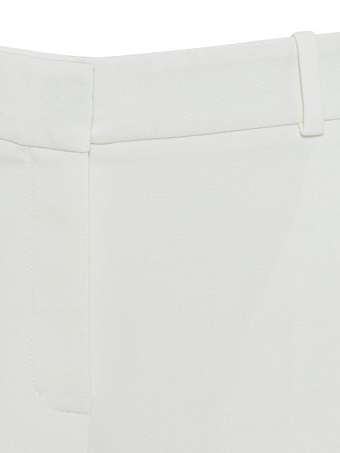 White three-piece suit with embroidery and mink cuffs, 9 White three-piece suit with embroidery and mink cuffs, 9