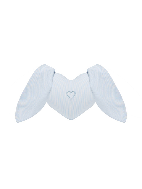 Light Blue Padded Heart Toy, 2
