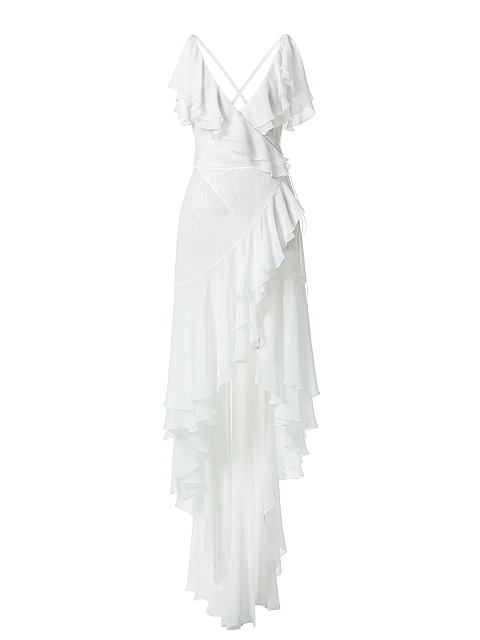 White maxi dress, 1