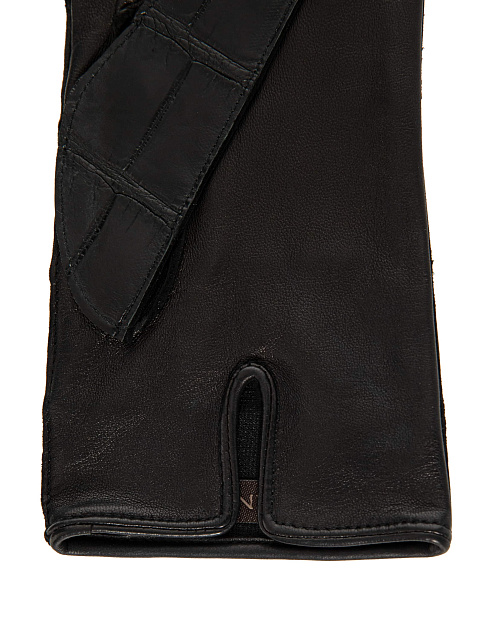 Crocodile leather gloves, 4