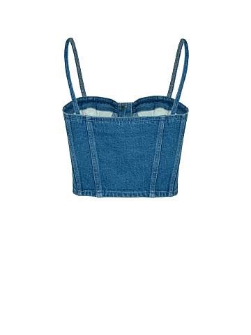 Blue Denim Top, 2