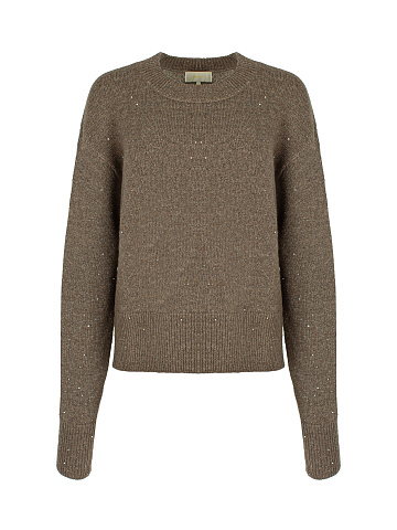 Brown Lurex & Sequins Jumper, 1