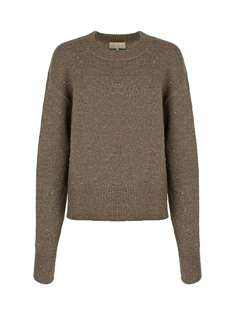 Brown Lurex & Sequins Jumper, 1