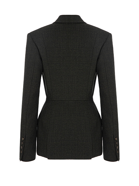 Blazer with side stripes, 3