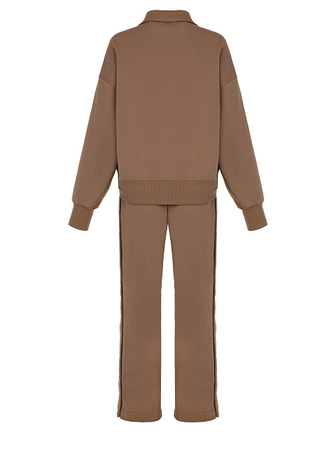 Light Brown Jersey Suit, 2 Light Brown Jersey Suit, 2