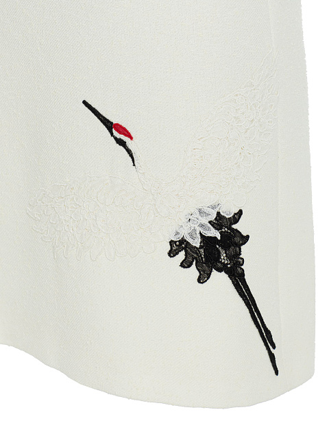 Mini dress with lace embroidery, 6