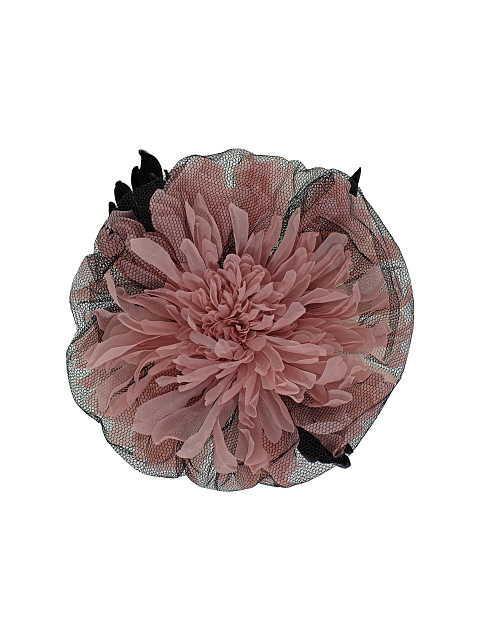 Organza brooch with veil, 1
