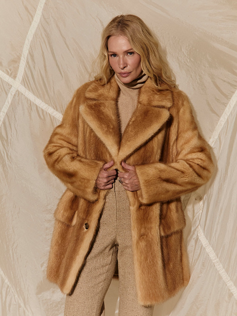 Mink Fur Jacket, 2 Mink Fur Jacket, 2