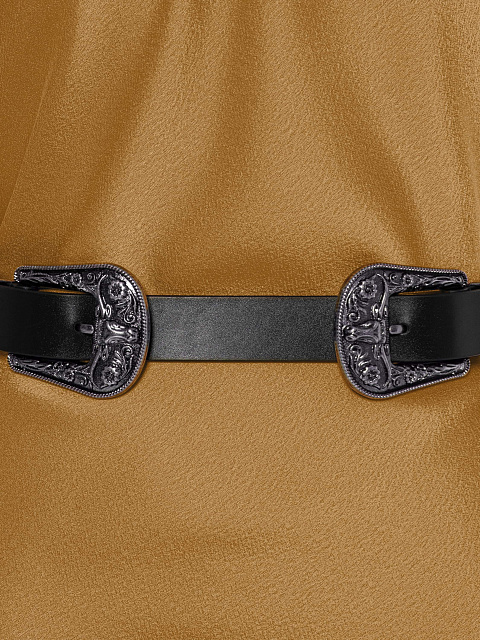 Gold-tone maxi dress, 4