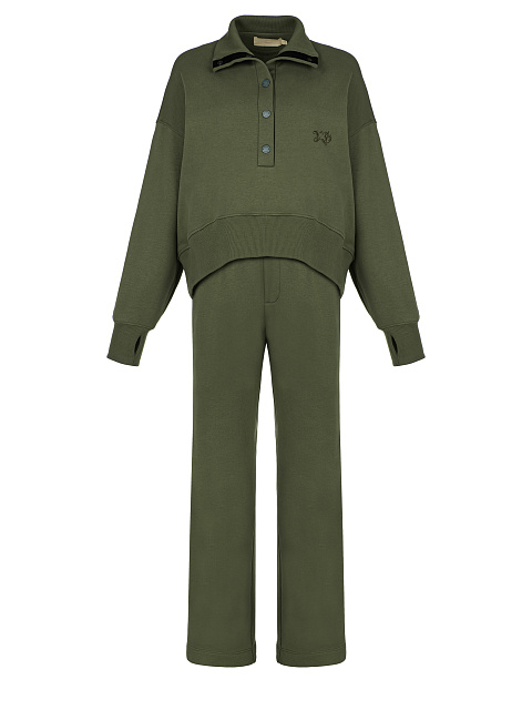 Dark Green Jersey Suit, 1 Dark Green Jersey Suit, 1