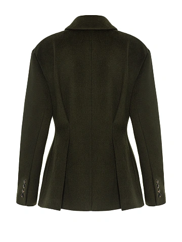 Dark green wool blazer, 2