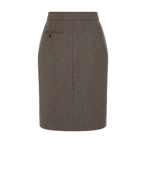 Striped mini skirt with side stripes, 3