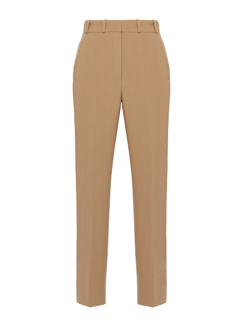Beige Cropped Trousers, 1 Beige Cropped Trousers, 1