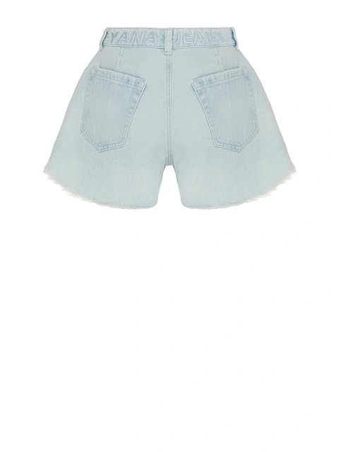 Light blue denim shorts, 2