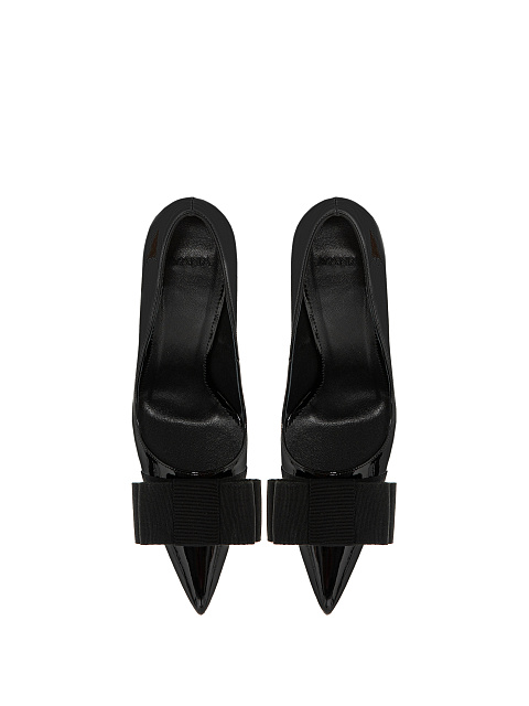 Black pumps with bows, 6