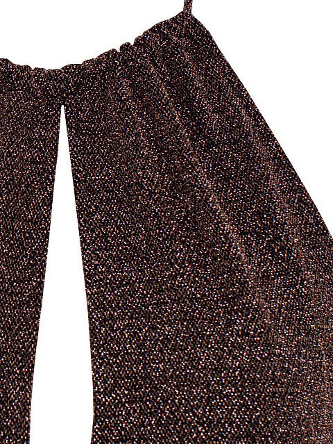 Brown Lurex Jersey Bodysuit, 5 Brown Lurex Jersey Bodysuit, 5
