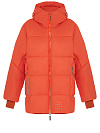Пуховик мужской, оранжевый, с капюшоном YANA