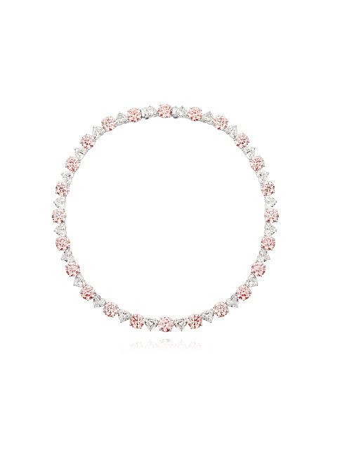 Necklace with LG diamonds, 3