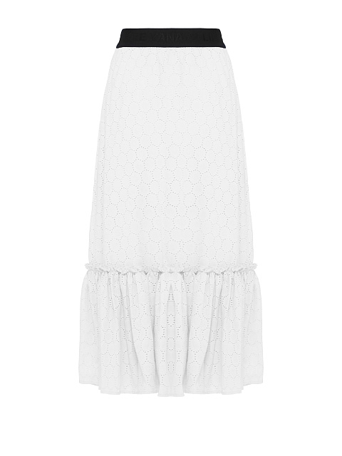 White Cotton Lace Midi Skirt, 2 White Cotton Lace Midi Skirt, 2