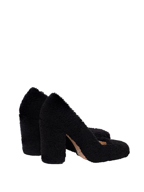 Black Sheepskin Shoes, 3