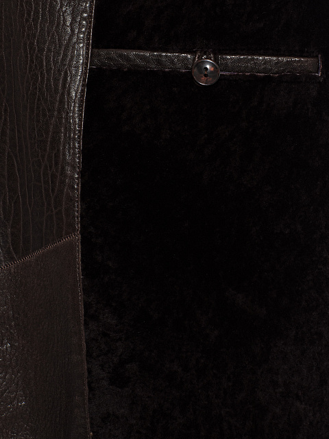 Brown leather bomber jacket, 5