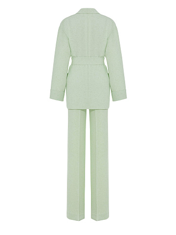 Light Green Tweed Two-piece Suit, 2