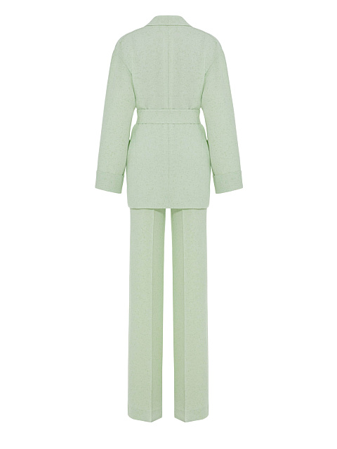 Light Green Tweed Two-piece Suit, 2