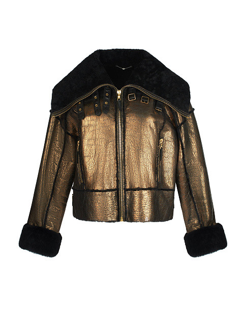 Bronze Lambskin Jacket, 1