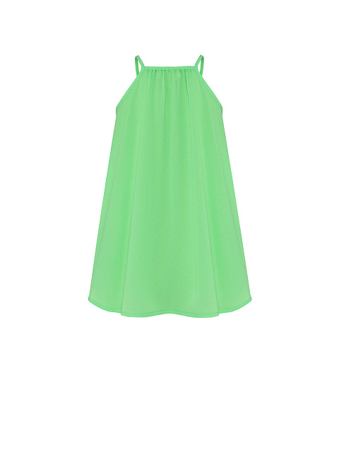 Green chiffon dress for children, 2 Green chiffon dress for children, 2