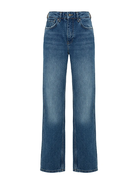 Blue Straight Leg Jeans, 1 Blue Straight Leg Jeans, 1