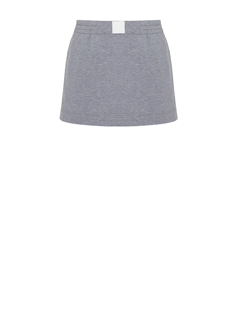 Grey Jersey Skirt & Bomber Jacket Set, 4 Grey Jersey Skirt & Bomber Jacket Set, 4