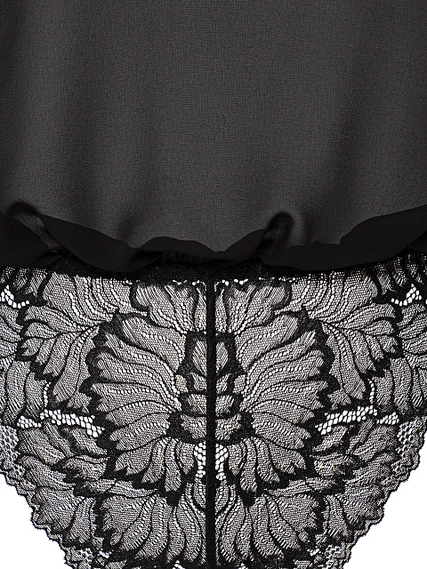 Chiffon bodysuit blouse, 6