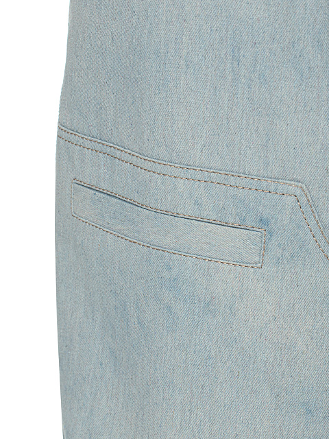 Light Blue Washed Denim Joggers, 4 Light Blue Washed Denim Joggers, 4