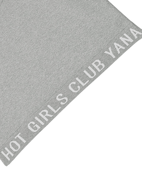Grey "Hot Girls Club" Jersey Suit, 5 Grey "Hot Girls Club" Jersey Suit, 5