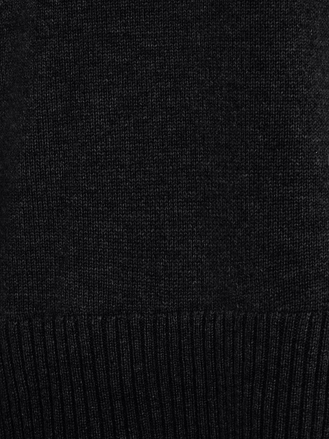 Dark Grey Royal Cashmere Turtleneck Sweater, 4