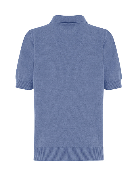 Blue Short Sleeves Jumper, 2 Blue Short Sleeves Jumper, 2