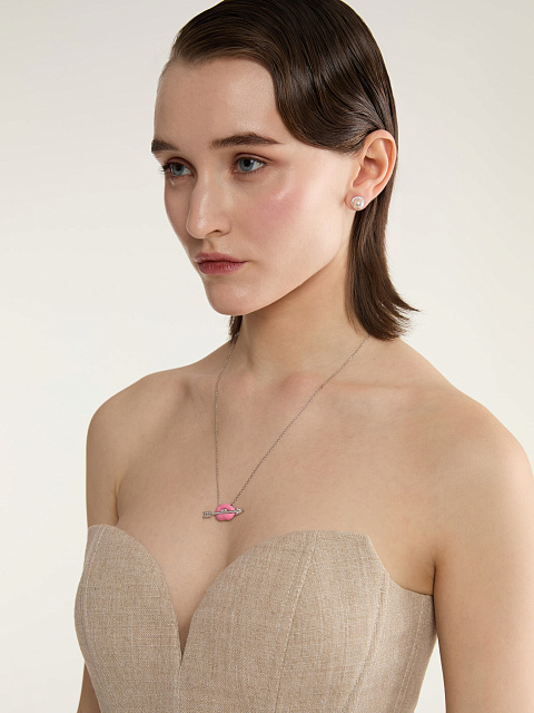 White gold studs with Akoya pearls, 4