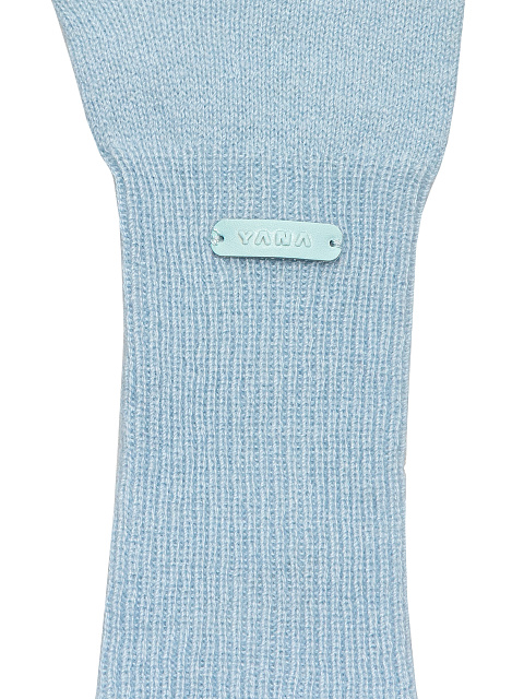 Light Blue Cashmere Gloves, 2 Light Blue Cashmere Gloves, 2